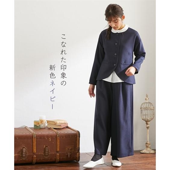 期間限定お試し価格 3点セット ワイドパンツ パンツスーツ スーツ ママスーツ 卒業式 卒園式 入学式 入園式 レディース セレモニー 体型カバー Cm0 ニッセン 大きいサイズ S 8l パンツスーツ サイズ 4l Www Oroagri Eu