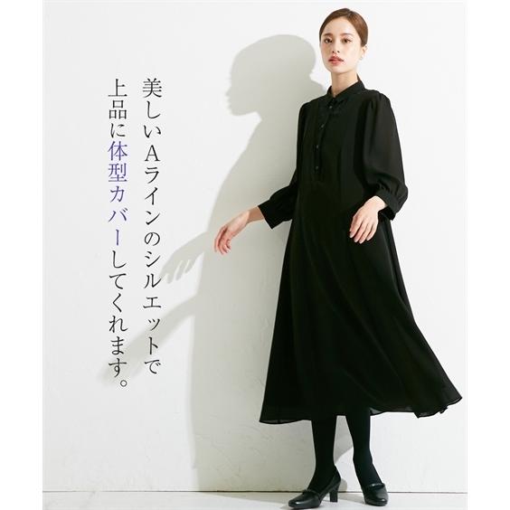 喪服 レディース ワンピース 衿付 スタンド衿 送料無料 M 4l 洗える レース ニッセン B0 黒 大きいサイズ 日本生地 ニッセン B0 Zzy4g21a0086 7days Life Styling By Nissen 通販 Yahoo ショッピング