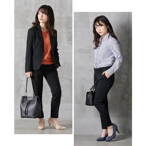 スーツ レディース 選べる パンツスーツ スカートスーツ 冬 3 13号 小さいサイズ 低身長 ウール調 送料無料 洗える ニッセン S0 ビジネス Zzy4g21c0085 7days Life Styling By Nissen 通販 Yahoo ショッピング