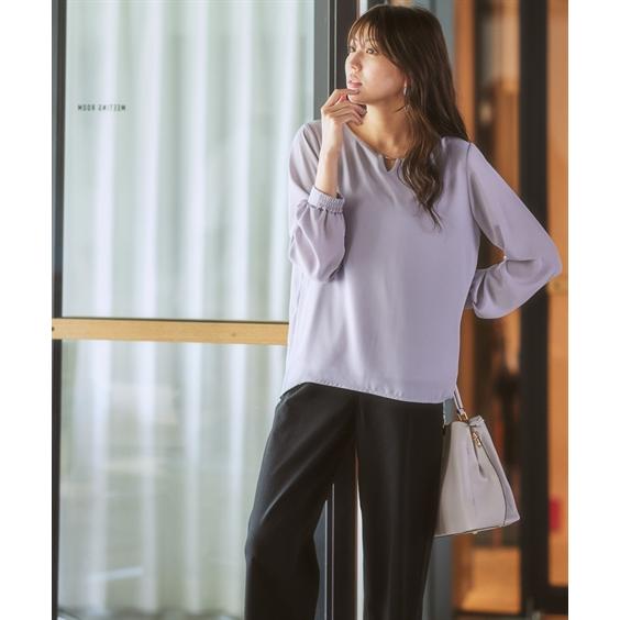 【専用】離乳食とブラウスセット ニッセン トップス ブラウス レディース 秋 S-LL 洗える 吸汗速