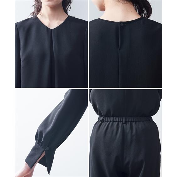コムサデモード　ブラックフォーマル　パンツスーツセット　日本製 大きいサイズ CARETTE ヒロミヨシダ 喪服 レディース ブラックフォーマル 礼服