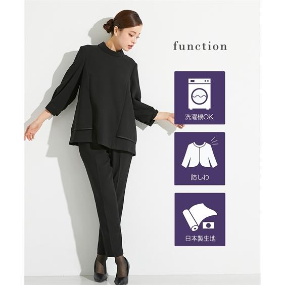 ニッセン 喪服 礼服 パンツスーツ レディース ブラック ニッセン 喪服 礼服 パンツスーツ レディース ブラック