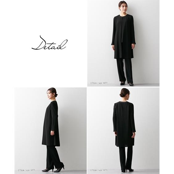 ニッセン 喪服 礼服 パンツスーツ レディース ブラック ニッセン 喪服 礼服 パンツスーツ レディース ブラック