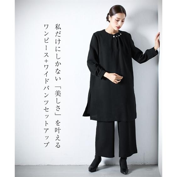 Callarus 喪服 礼服 パンツスーツ レディース ブラック Callarus 喪服 礼服 パンツスーツ レディース ブラック