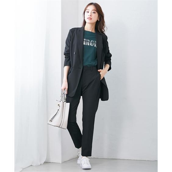 ✨極美品✨洗える❗️プラステ　パンツスーツ　ノーカラー　リネン混　夏用　S ✨極美品✨洗える❗️プラステ パンツスーツ ノーカラー リネン