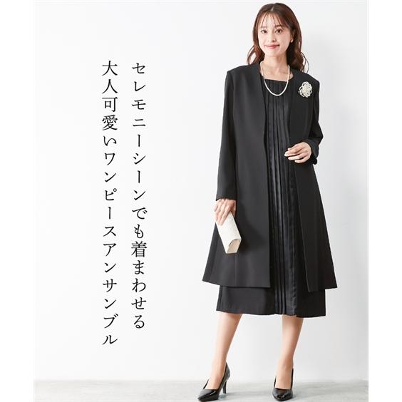 ニッセン 喪服 礼服 レディース ワンピース アンサンブル ニッセン 喪服 礼服 レディース ワンピース アンサンブル