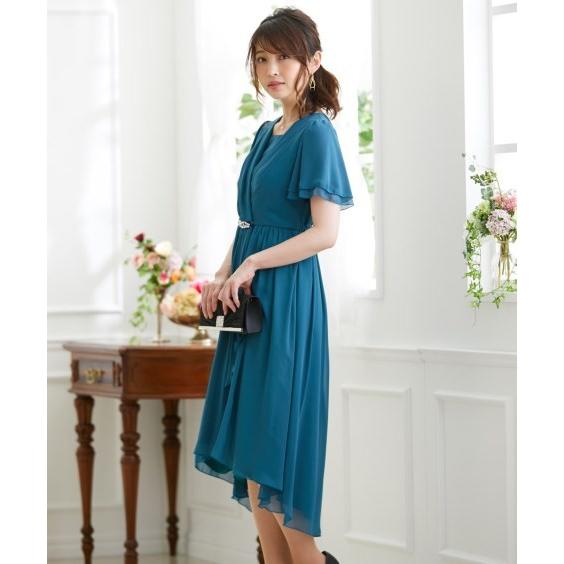 ロングセラー ドレス パーティー レディース 前開き フィッシュテール ロング ワンピース サイズ フォーマル 7 17号 結婚式 フォーマル 二次会 披露宴 ニッセン Nissen 値引きする Www Skylanceronline Com