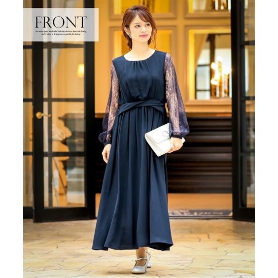 ドレス パーティー レディース M 5l ラッセルレース ロング ワンピース 大きいサイズ 結婚式 二次会 お呼ばれ フォーマル M 5l 結婚式 ニッセン Nissen Zzy4318e2711 ニッセンyahoo 店 通販 Yahoo ショッピング