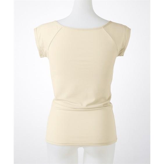 レディース 最強滝汗さん 全汗ジミ防止フレンチ袖 インナー 汗取り パッド 付 十人十適 肌着 S M L ニッセン Nissen Zzy4319b1727 ニッセンyahoo 店 通販 Yahoo ショッピング