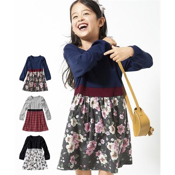 ワンピース キッズ ドッキング 女の子 子供服 ジュニア服 チュニック 身長140 150 160cm ニッセン Nissen Zzy4319d1397 ニッセンyahoo 店 通販 Yahoo ショッピング