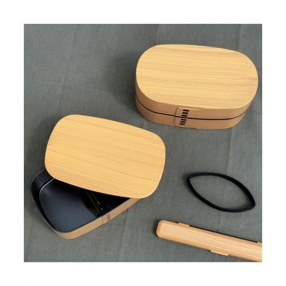 わっぱ風 弁当箱 食洗器 電子レンジ対応 キッチン 二段900ml ニッセン Nissen Zzy4319e1666 ニッセンyahoo 店 通販 Yahoo ショッピング