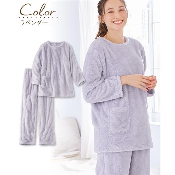 パジャマ 上下セット 大きいサイズ レディース シープ調 ボア ルームウェア 4l 5l 6l ニッセン Nissen Zzy4319e5697 ニッセンyahoo 店 通販 Yahoo ショッピング