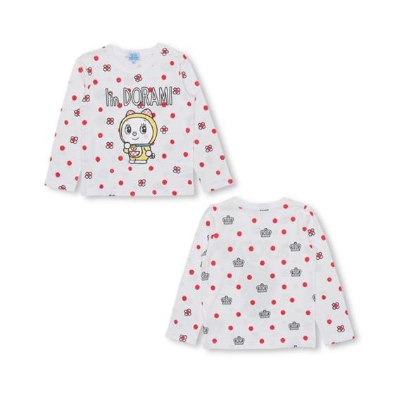 Tシャツ カットソー キッズ Babydoll ドラえもん キャラクターロンt 3132k トップス 身長90 140cm ニッセン Nissen Zzy4319h0276 ニッセンyahoo 店 通販 Yahoo ショッピング