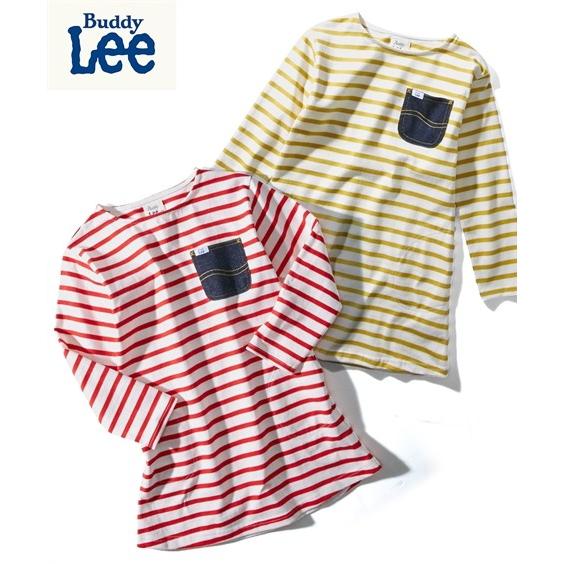 Buddy Lee ワンピース キッズ Buddy Lee バディ リー 先染め ボーダー 女の子 ベビー 服 子供服 チュニック 身長90 100 110 1cm ニッセン Nissen Zzy43a0081 ニッセンyahoo 店 通販 Yahoo ショッピング