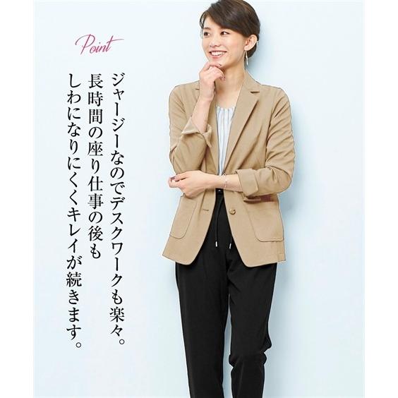 スーツ レディース カットソー ジャージ ー テーラード ジャケット 上下別売り S M L Ll ニッセン Nissen Zzy43a4234 ニッセンyahoo 店 通販 Yahoo ショッピング