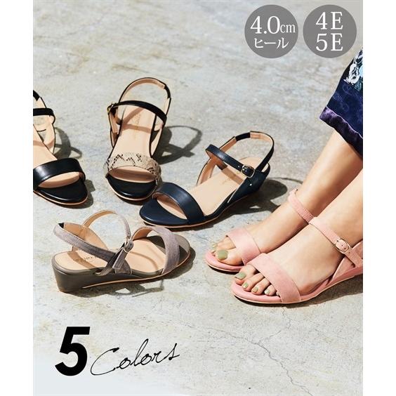 サンダル 大きいサイズ レディース 内ゴム ストラップ 低反発中敷 ワイズ 25 0 25 5cm ニッセン Nissen Zzy43b1018 ニッセンyahoo 店 通販 Yahoo ショッピング