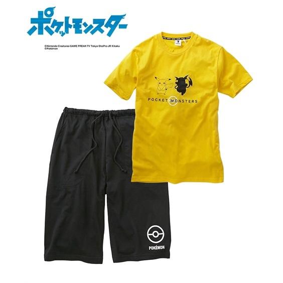 パジャマ メンズ ポケットモンスター プリント 半袖 上下セット Tシャツ ハーフ パンツ 3l 4l 5l ニッセン Nissen Zzy43b3870 ニッセンyahoo 店 通販 Yahoo ショッピング