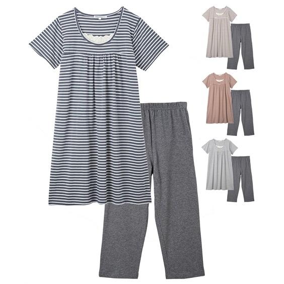 パジャマ チュニック 女の子 子供服 ジュニア服 身長1 130 140 150 160cm ニッセン Nissen Zzy43b4005 ニッセンyahoo 店 通販 Yahoo ショッピング