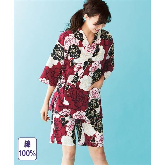 アデレード 調停者 しなやかな レディース 甚平 Ll Yamanobekoubou Jp