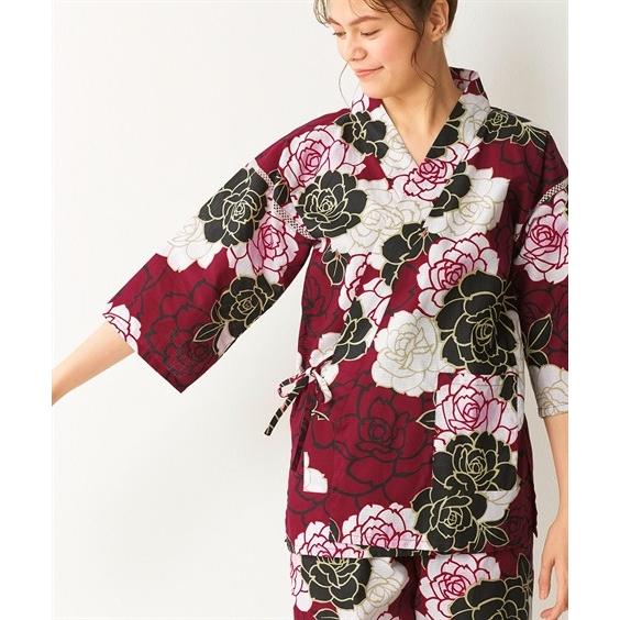 甚平 大きいサイズ レディース 5l 6l相当 ニッセン Nissen Zzy43b4586 ニッセンyahoo 店 通販 Yahoo ショッピング