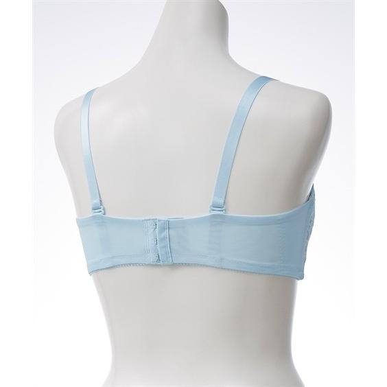 ブラジャー ノンワイヤー レディース グラマーさん 胸を小さく見せる 編レース カップ裏 吸汗速乾素材 夏 G70 H80 ニッセン Nissen Zzy43b5447 ニッセンyahoo 店 通販 Yahoo ショッピング