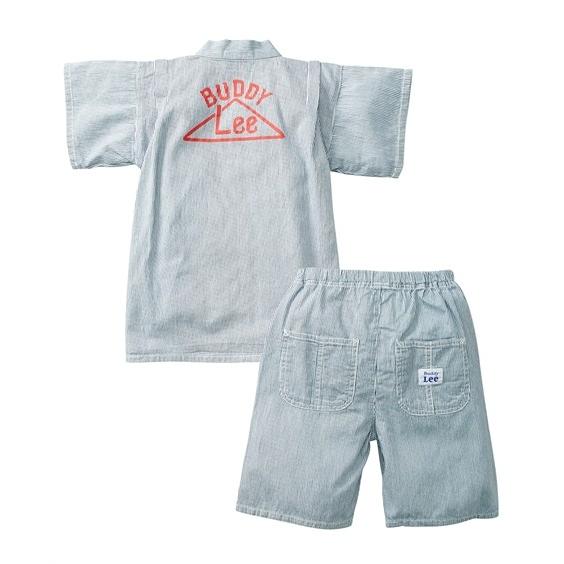 Buddy 開店祝い Lee 甚平 Buddy バディ リー 男の子 女の子 ベビー服 身長80 100 子供服 ニッセン 110 1cm Nissen 90