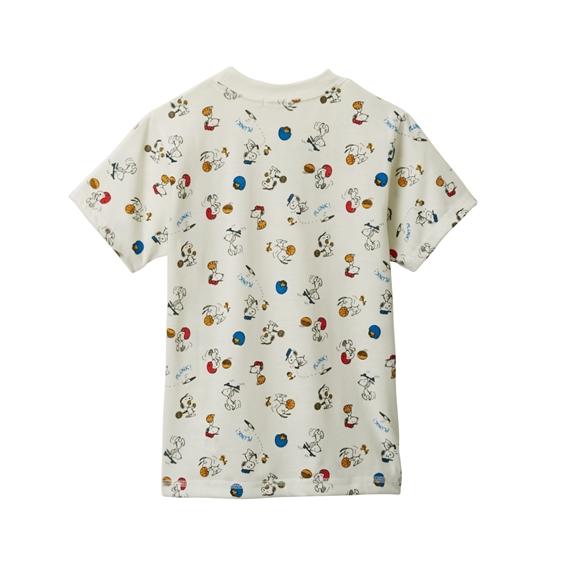 スヌーピー Tシャツ カットソー スポーツ 総柄 半袖 男の子 女の子 ベビー服 子供服 身長80 130cm ニッセン Zzy43b6432 ニッセンyahoo 店 通販 Yahoo ショッピング