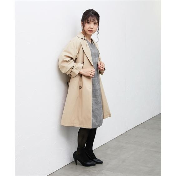 ワンピース ひざ丈 小さいサイズ レディース 裏微起毛 Vネック 冬 Ss S M L ニッセン Nissen Zzy43d4750 ニッセンyahoo 店 通販 Yahoo ショッピング