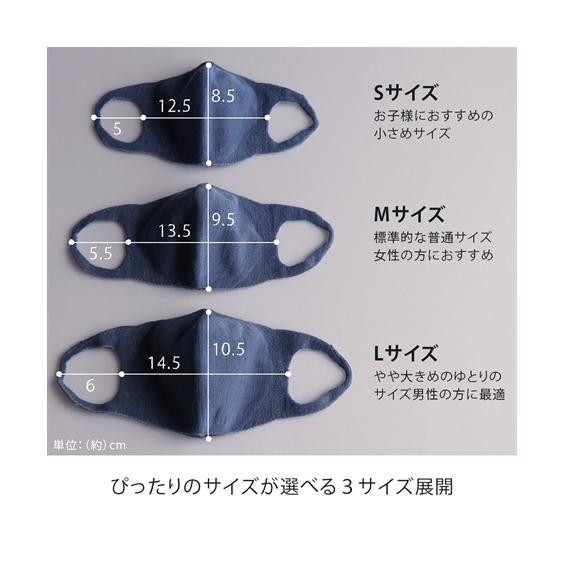 マスク 洗える オーガニックコットン 立体 ニット 日本製 S 小さめサイズ M 普通サイズ L 大きめサイズ ニッセン Nissen Zzy43e0047 ニッセンyahoo 店 通販 Yahoo ショッピング