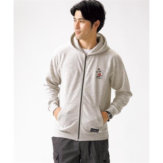パーカー メンズ Teddybear Sports Brand テディベア スポーツ ブランド 裏起毛 フルジップ 冬 3l 4l 5l ニッセン Nissen Zzy43e1145 ニッセンyahoo 店 通販 Yahoo ショッピング