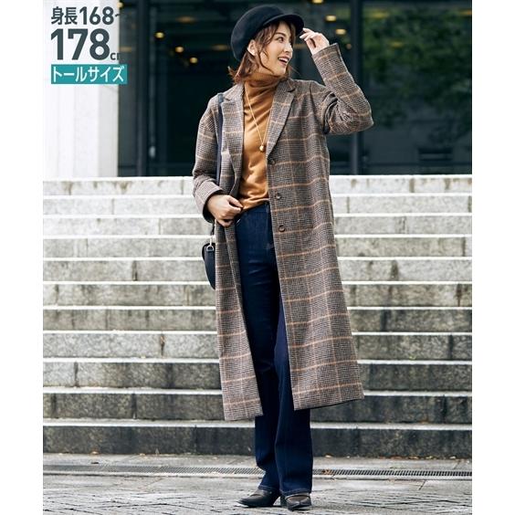 通販限定 コート トールサイズ レディース チェック柄 ルーズシルエット テーラード Ll 3l ニッセン Nissen Zzy43e2550 ニッセンyahoo 店 通販 Yahoo ショッピング 21年最新海外 Mercurytechnologies Mn Com