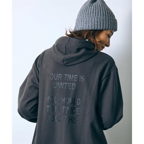 ワンピース レディース トールサイズ ひざ丈 裏起毛 バック ロゴ プリント フーディ ロング 冬 M L ニッセン Nissen Zzy43e2623 ニッセンyahoo 店 通販 Yahoo ショッピング