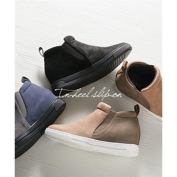 レディース ハイカット スリッポン スニーカー 低反発 中敷き 22 0 22 5 23 0 23 5 24 24 5cm ニッセン Nissen Zzy43e2856 ニッセンyahoo 店 通販 Yahoo ショッピング