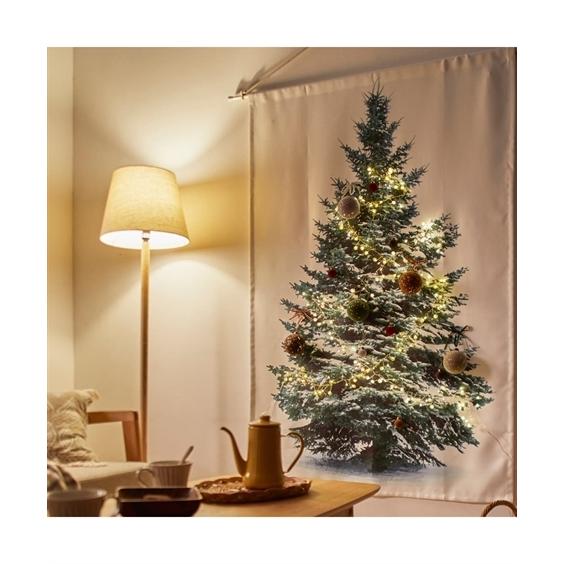 タペストリー 北欧の雰囲気 かわいい 壁にかけるだけ クリスマスツリー 幅100cm 長さ150cm ニッセン Nissen Zzy43f0027 ニッセンyahoo 店 通販 Yahoo ショッピング