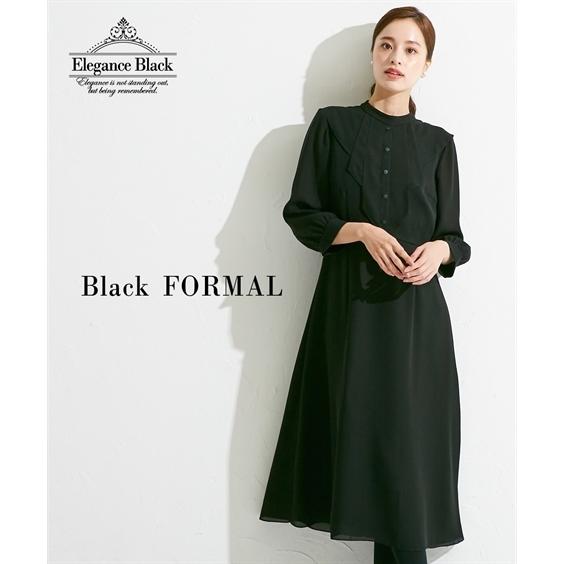 代引不可 喪服 ワンピース レディース 礼服 日本製生地使用 洗える 防しわ デザイン フリル M L ニッセン Nissen 海外最新 Softservo Co Jp