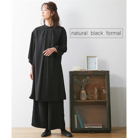 公式 喪服 ワンピース レディース 礼服 洗える 防しわ タック デザイン ワイド パンツ セットアップ Ll 3l ニッセン Nissen 数量限定 Www Ladislexia Net