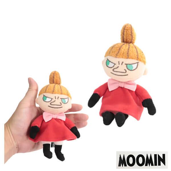 ムーミン リトルミイ ぬいぐるみ にやり微笑む 手のひら サイズ MOOMIN