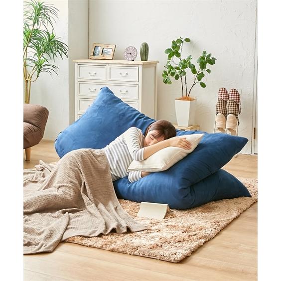 EcoFurnクッション付き ニッセン（nissen） クッション・クッションカバー ソファ 日本製 綿