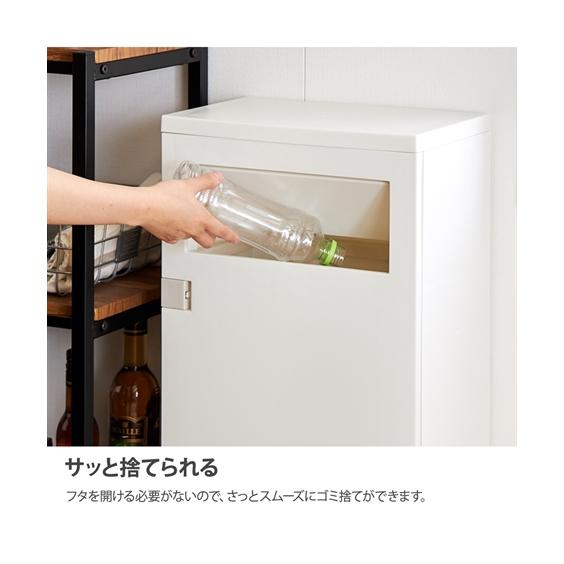 ゴミ箱 日本製 スリム 袋取り出しラクラク 分別 ダストボックス 容量40L ニッセン nissen｜nissenzai｜06