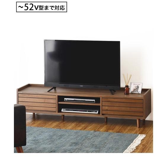 ニッセン（nissen） ウォールナットの風合いとレトロなデザインテレビ
