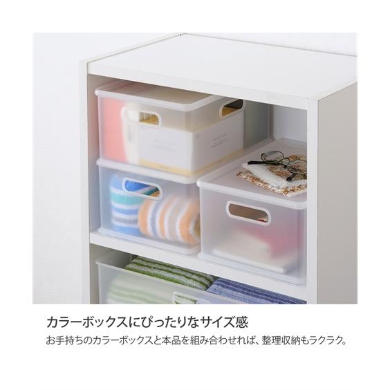 ニッセン（nissen） 収納 日本製 スタッキング ケース セット クリア 