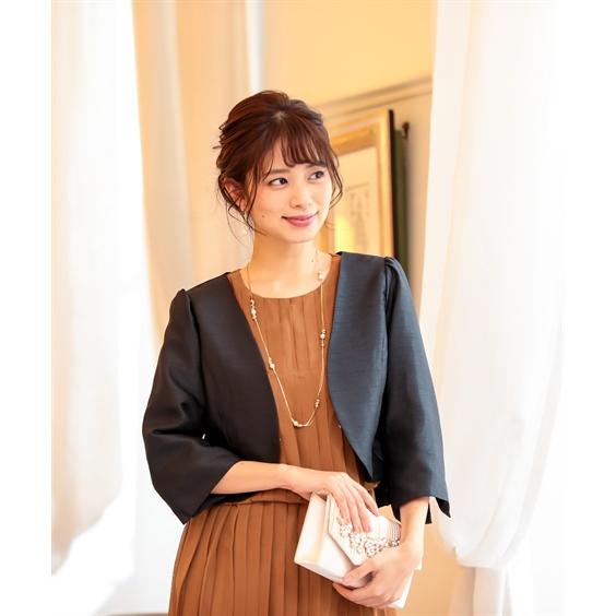 ロングドレス＆シャンタンジャケット　INFINE （数時間着用のみ美品）11号 ウールドレスコート｜JENNE(ジェンヌ)公式通販：パリジェンヌのように