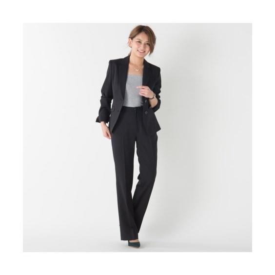 ニッセン（nissen） 事務服 ジャケット 単品 レディース 洗える 防汚