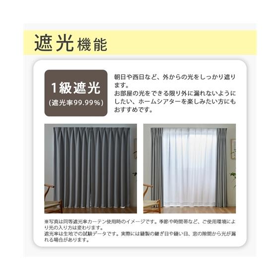 ニッセン（nissen） カーテン レース セット ストライプ 幾何柄 0.9999