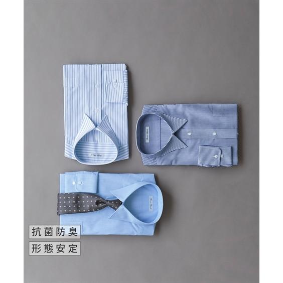 ワイシャツ 大きいサイズ ビジネス メンズ 抗菌防臭形態安定 長袖 3枚組 レギュラー カラー 5490/5690 ニッセン nissen ニッセン（nissen） ワイシャツ 大きいサイズ ビジネス メンズ 抗菌