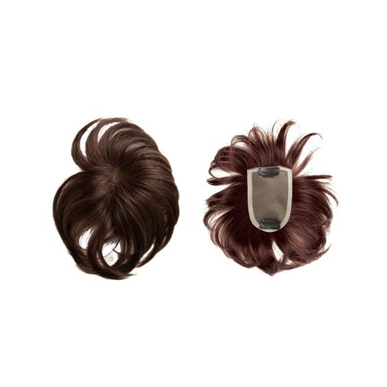 選べる人毛ヘアピース ショート ミディアムヘア 地肌ベースM ニッセン nissenの画像