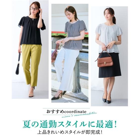 ニッセン（nissen） トップス ブラウス レディース ジョーゼット