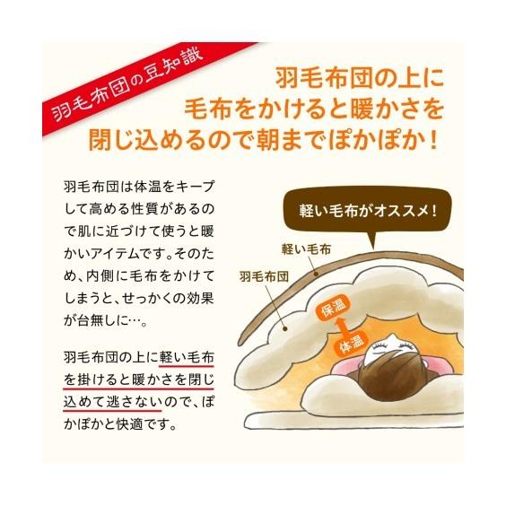 ニッセン（nissen） 掛け布団 日本製 抗菌防臭 羽毛掛 布団 ホワイト