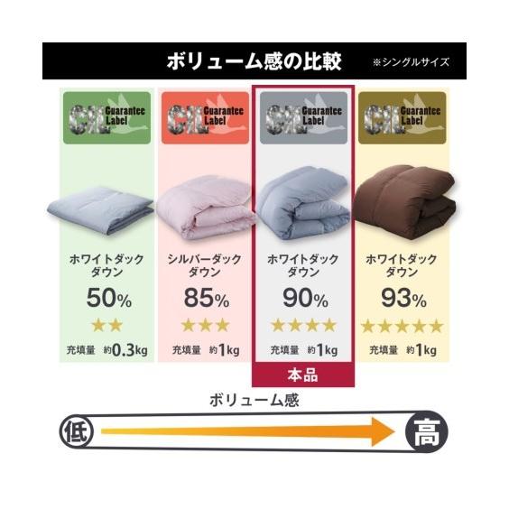 ニッセン（nissen） 掛け布団 日本製 抗菌防臭 羽毛掛 布団 ホワイト