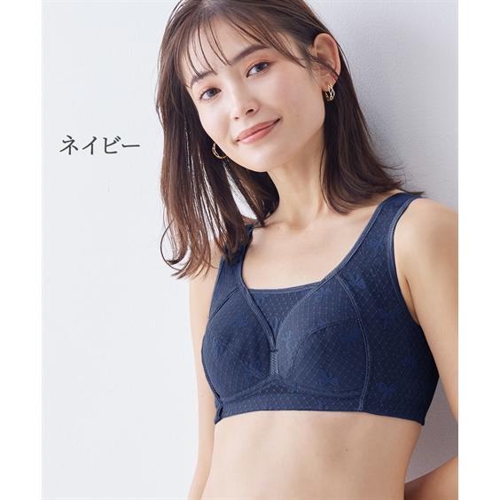 ニッセン（nissen） ブラジャー ノンワイヤー 大きいサイズ レディース